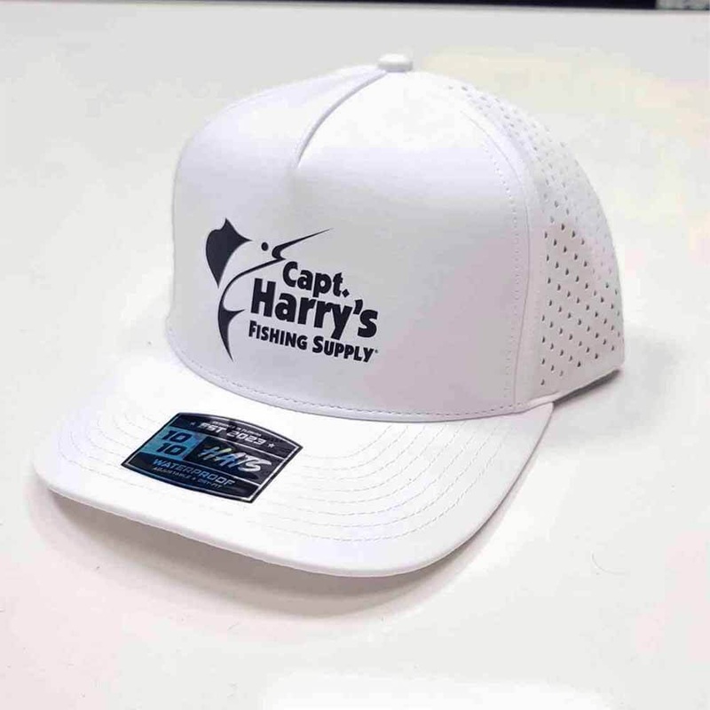 Capt. Harry’s White Performance 5 Panel Hat