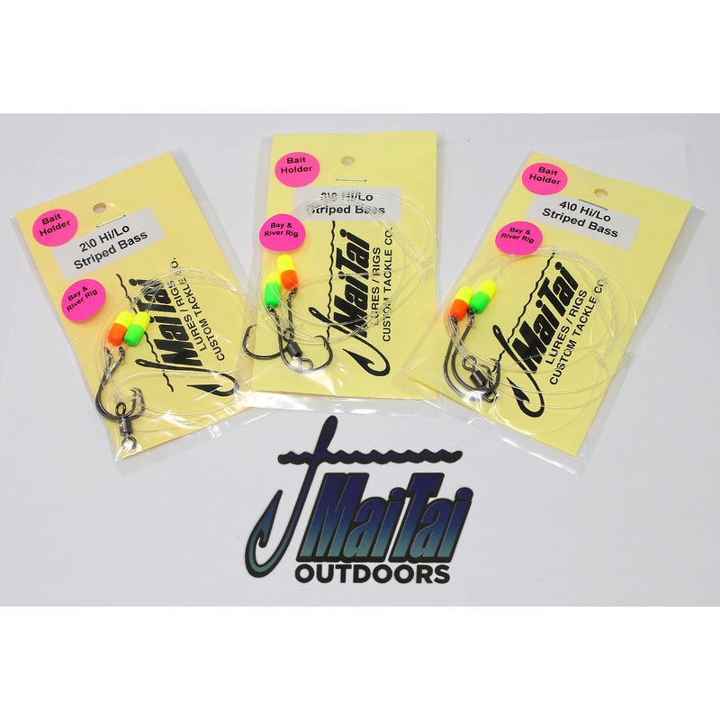 MaiTai Striped Bass Bay & River Hi/Lo Rig