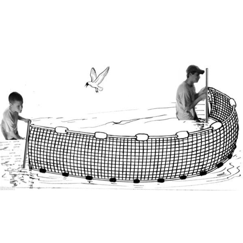 Ranger 4′ X 15′ Seine Minnow Drag Net