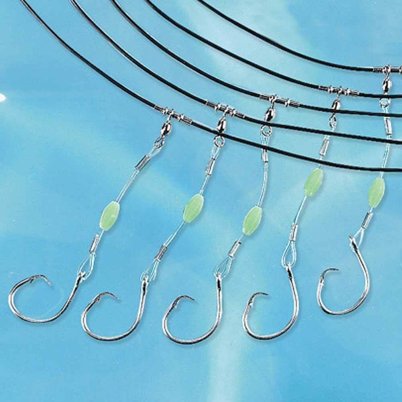 Capt. Harry’s 5 Hook Deep Dropping Rigs