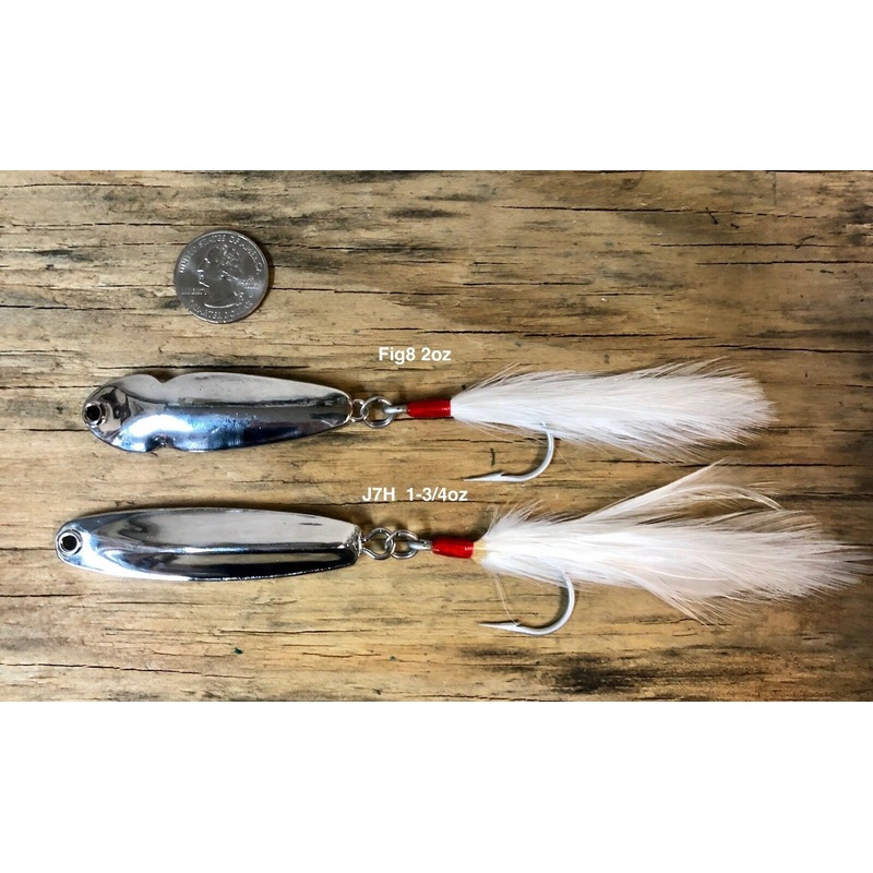 “Charlie Graves Lures”  Combo Pack:1) Fig8 2oz & 1) J7H 1-3/4oz