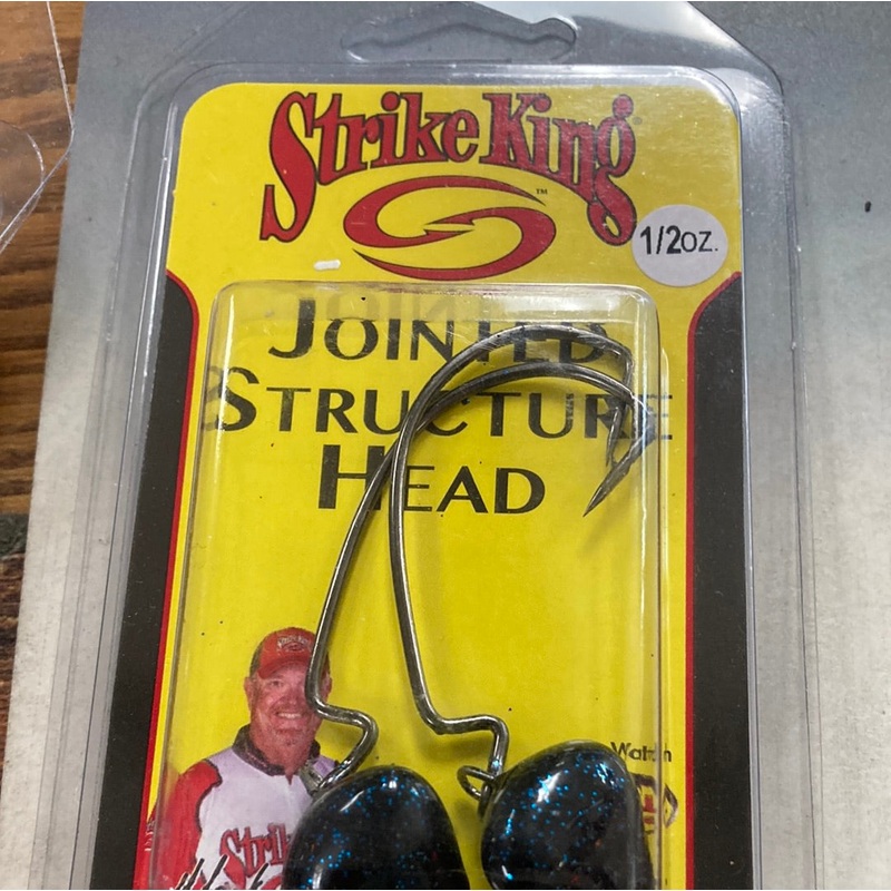 Strike King jointed head 1/2 oz jig head