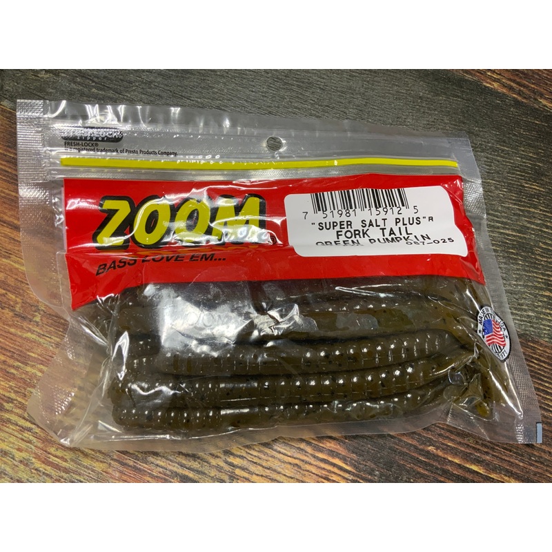 Zoom Fork Tail – Green Pumpkin