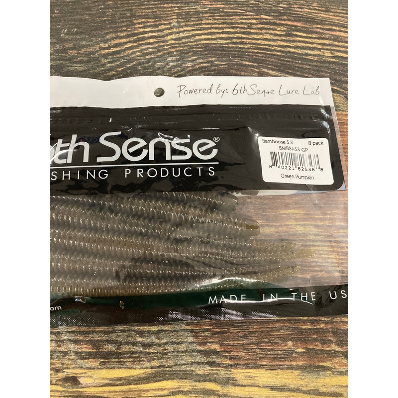 6th Sense Bamboosa 5.3″ Green Pumpkin