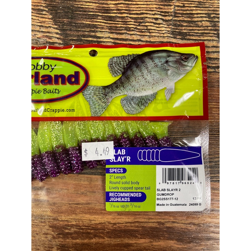 Bobby Garland Baby Shad 2″ Gum Drop