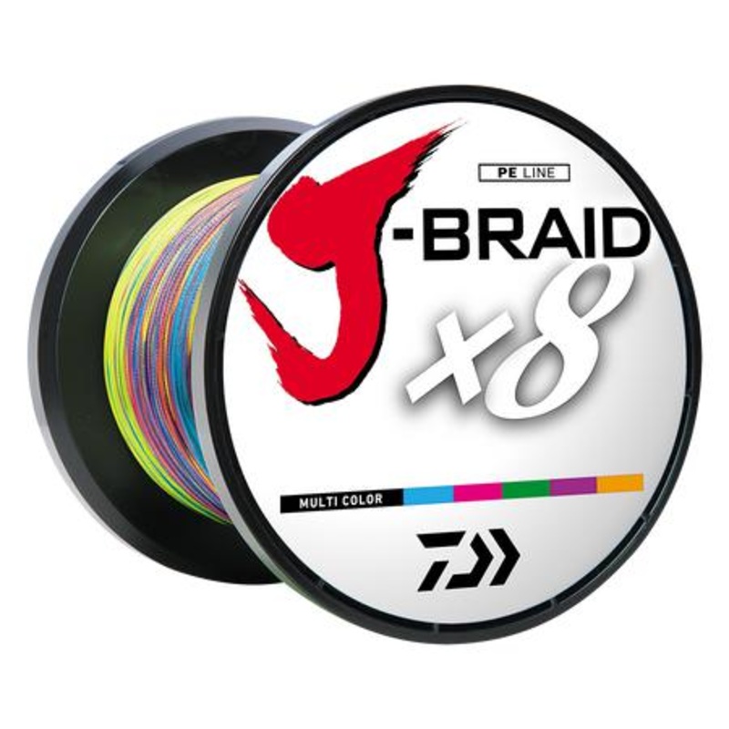 DAIWA J-Braid x8 Grand Multi Color 3300yards