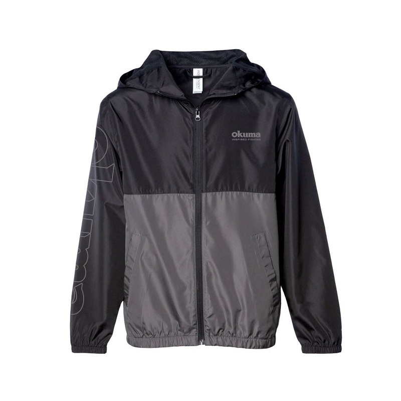 Okuma Zip Up Windbreaker Jackets