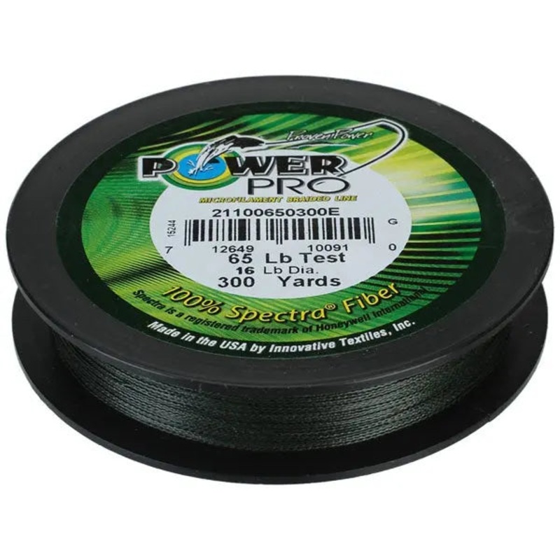 Power Pro Spectra Braided Line Moss Green (150 YD)