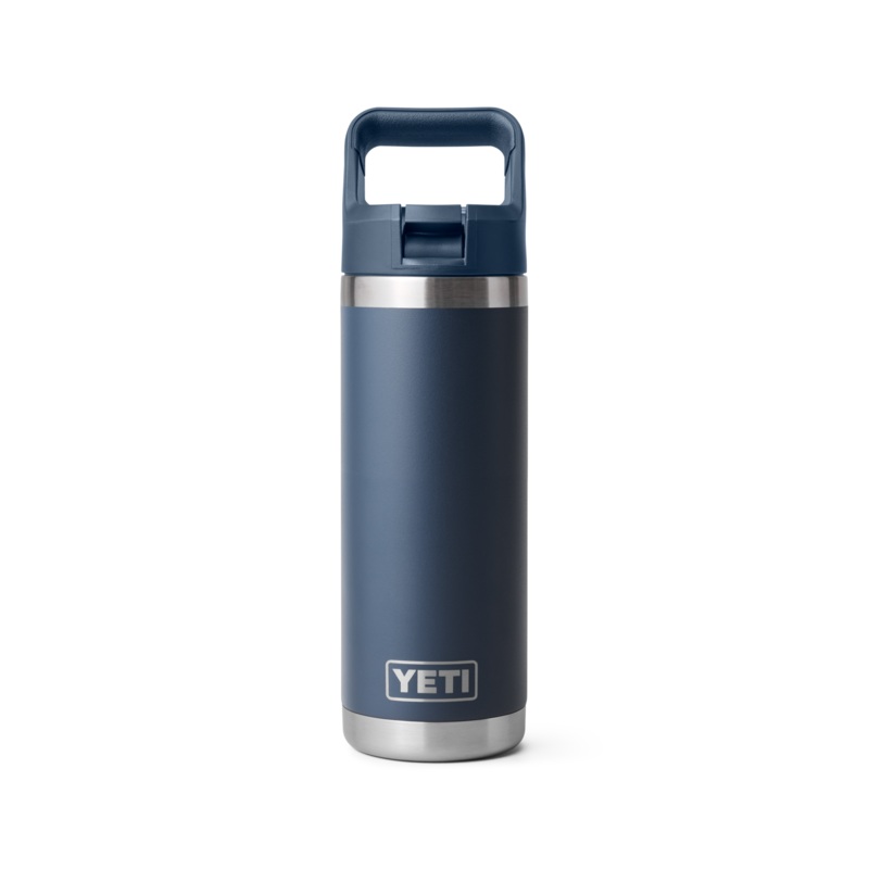 YETI Rambler 18oz Water Bottle with Straw Lid