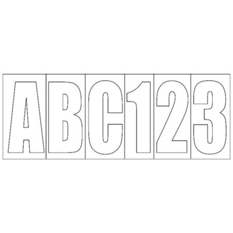 Invincible Boat Letter & Number Kit