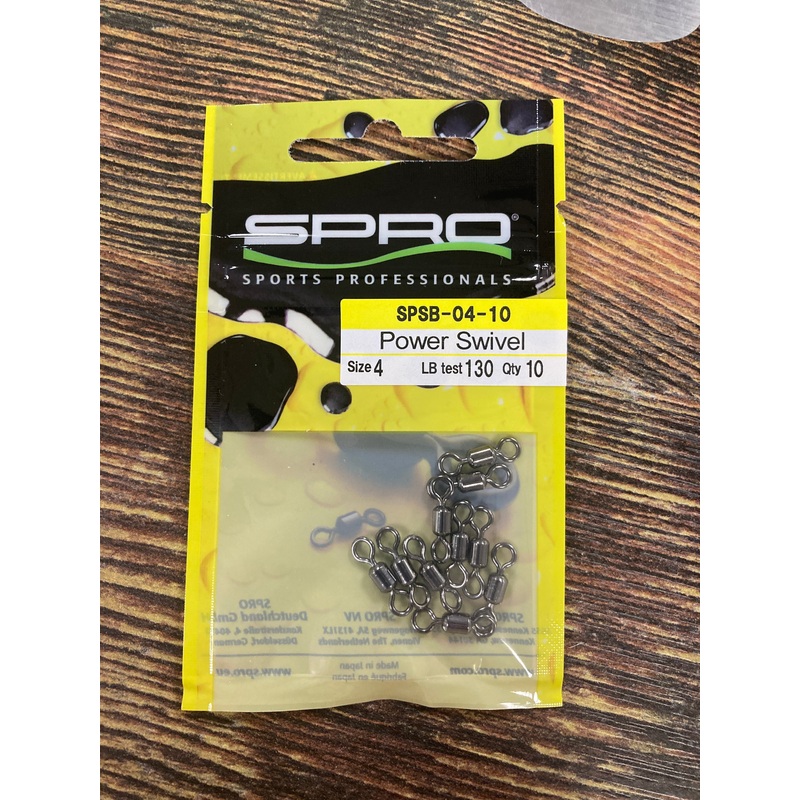 Spro Power Swivel Size 4 Black