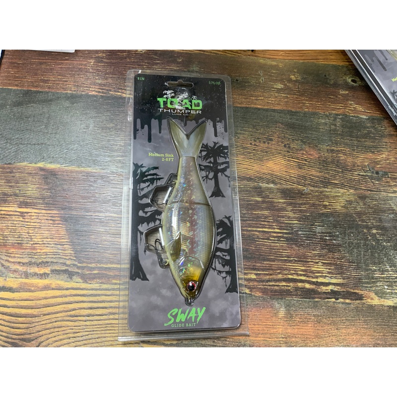 Toad Thumper Sway Glide Bait 3.75 oz. 8″ Pro Gizzard