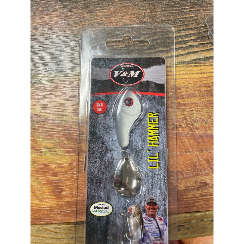 V&M LilHammer Glimmer Shad 3/4oz