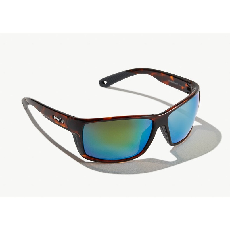 Bajio Bales Beach Sunglasses – Dark Tortoise Frame / Green Glass Lens