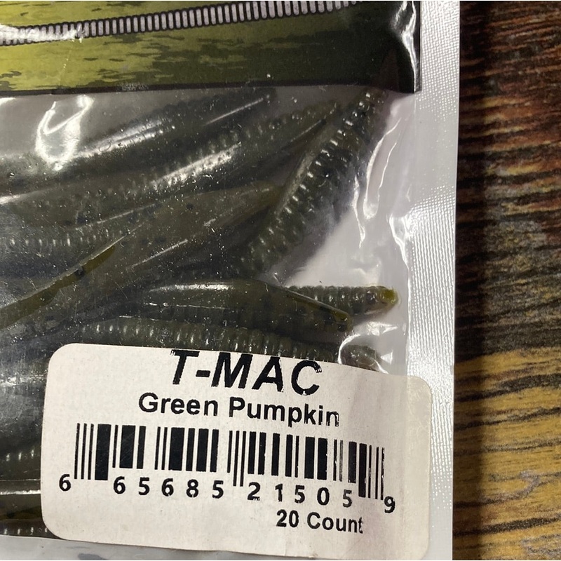 Net Bait T-Mac 6.5 Green Pumpkin