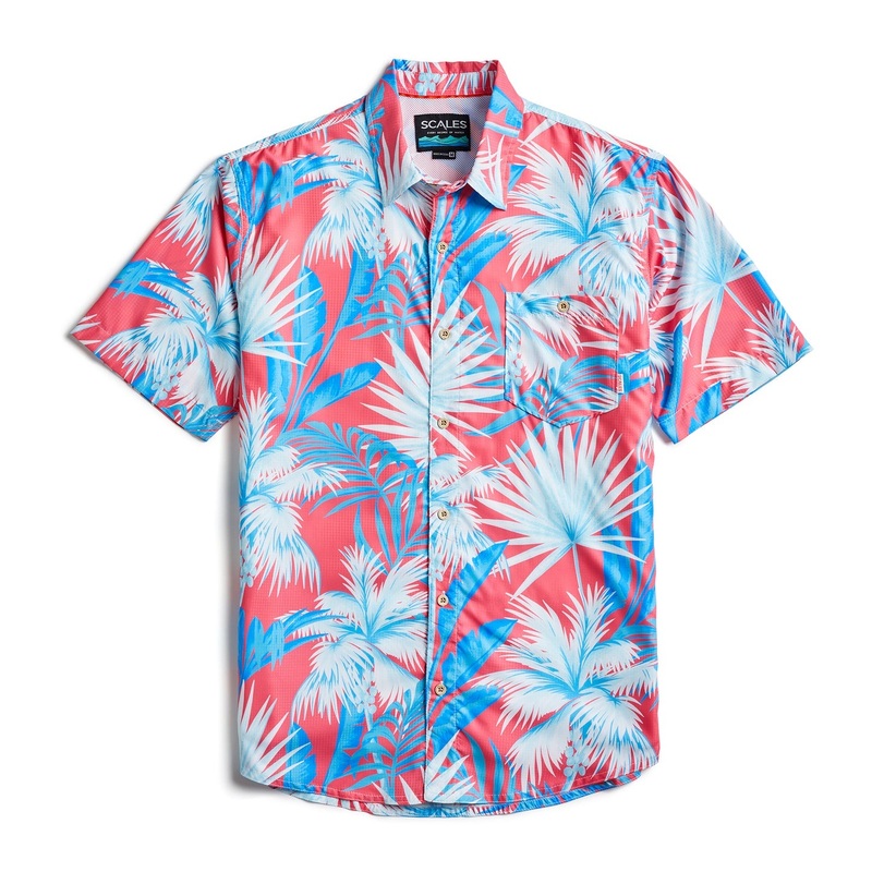 SCALES Palm City Short Sleeve Button Down Shirt