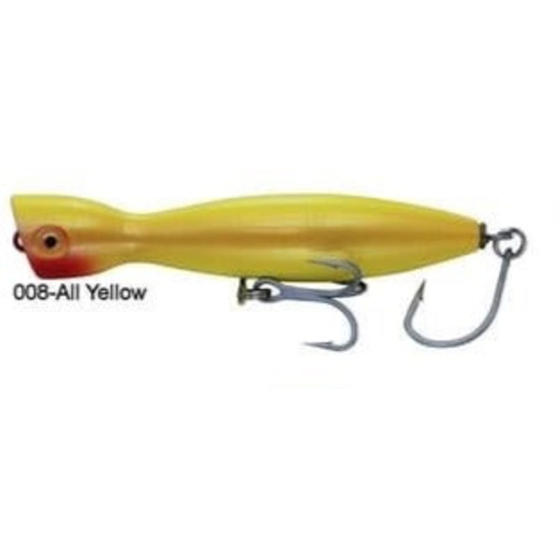 Super Strike Little Neck Popper 3oz Yellow PP6W-008
