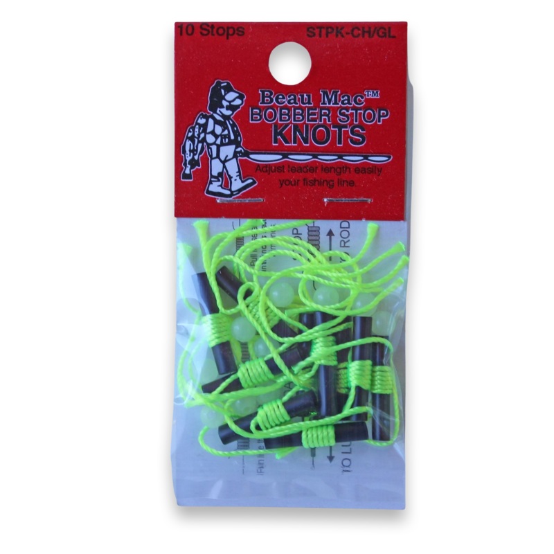 Beau Mac Bobber Stops 10 Pack