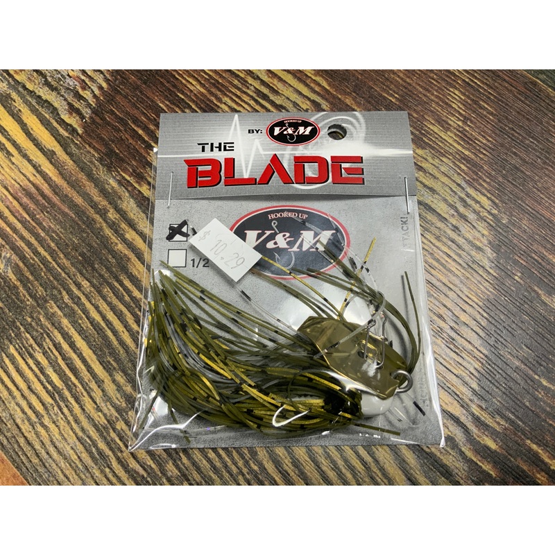 V&M The Blade Jig 3/8 oz. Barfish