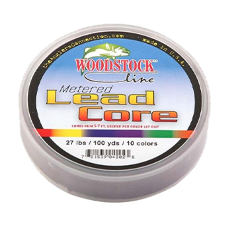 Woodstock – Metered Lead Core Trolling Line – 100YD Spools