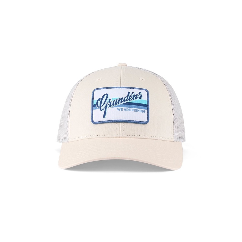 Grundens Low Pro Script Trucker Hat