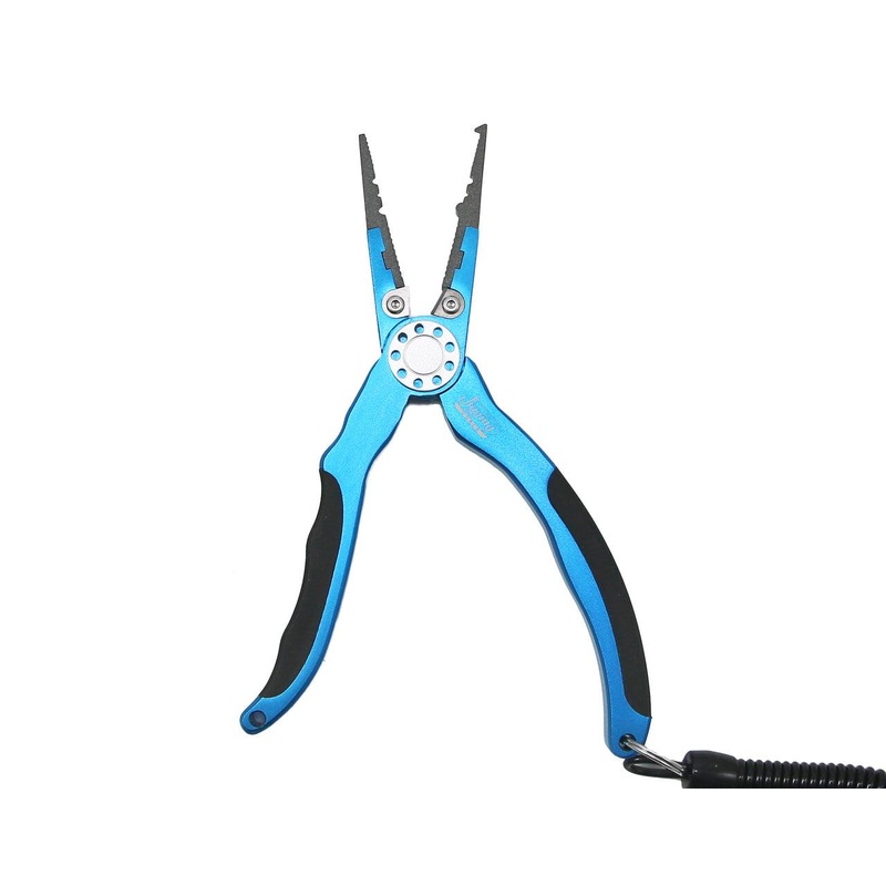 Jigging World 7.5″ Aluminum Split Ring Pliers with Sheath