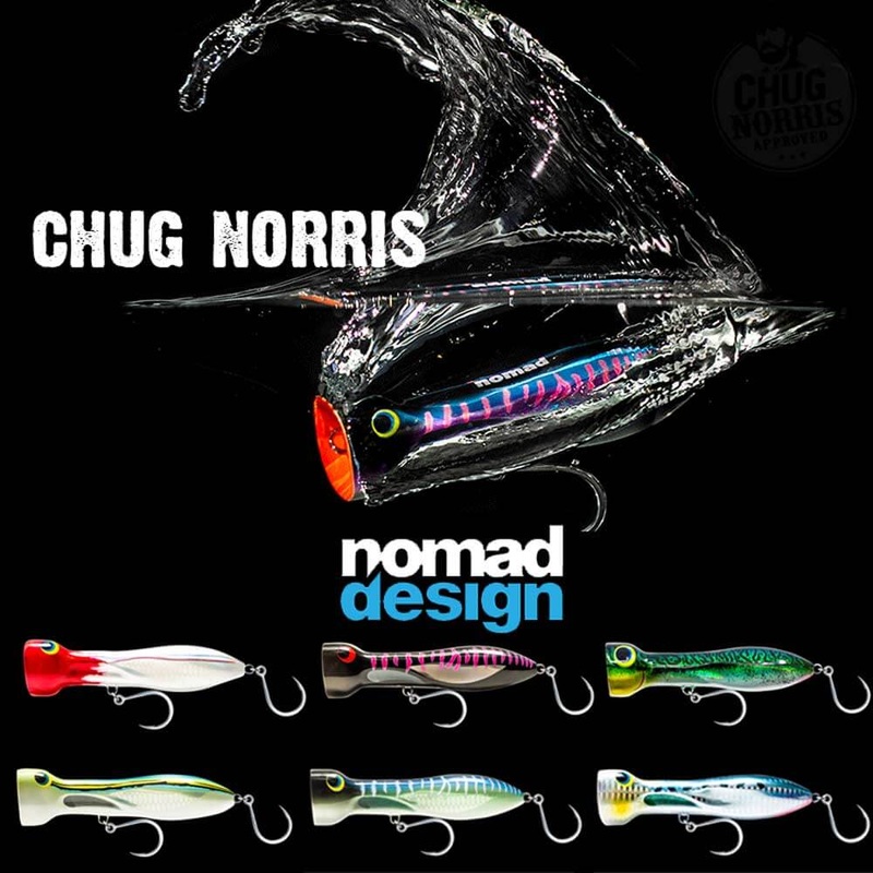 Nomad Chug Norris Popper Lure 120 – 4.75″