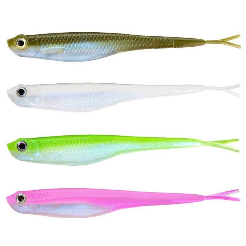 Fat Cow Finesse Fat Shad 5″ Soft Plastic Fishing Lure