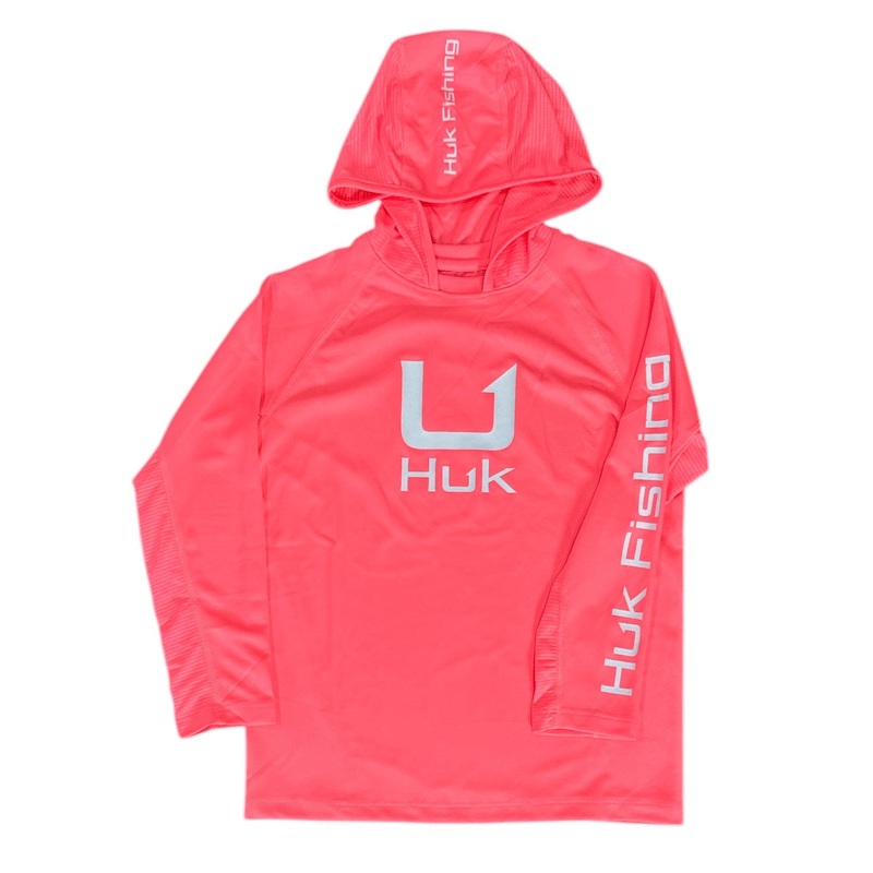 HUK Icon Hoodie YS Pink