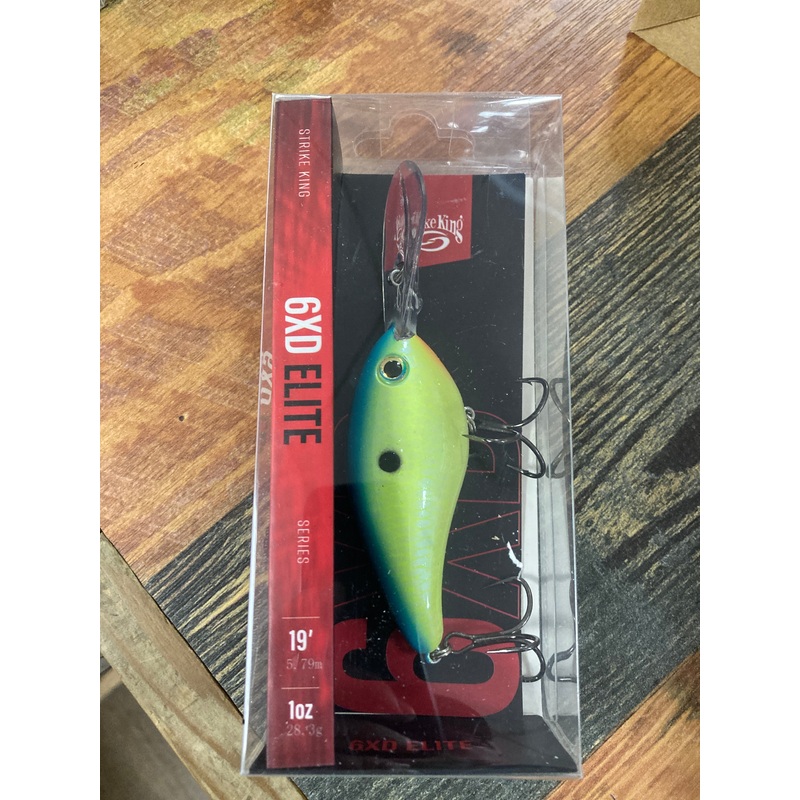 Strike King Pro Model 6XD E Pro Powder Blue