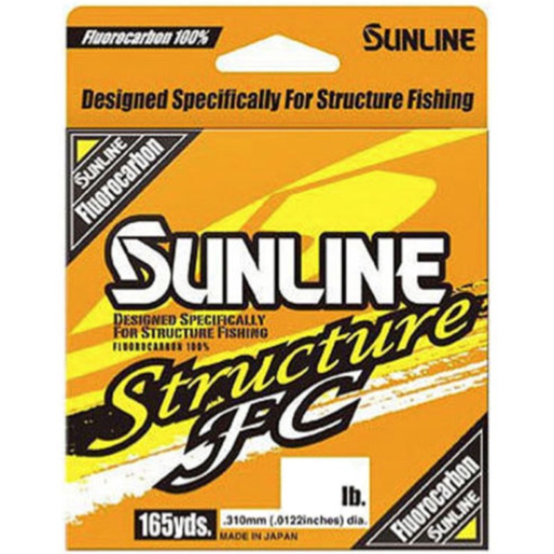 Sunline Structure FC Fluorocarbon Clear (165 yd)