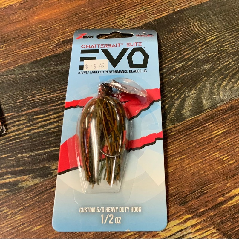 Z Man EVO Chatterbait 1/2 oz. 5/0 Bama Craw