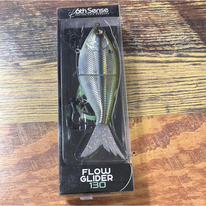 6th Sense Flow Glider 130 – 1.6 oz. 1/0 Shad Burst
