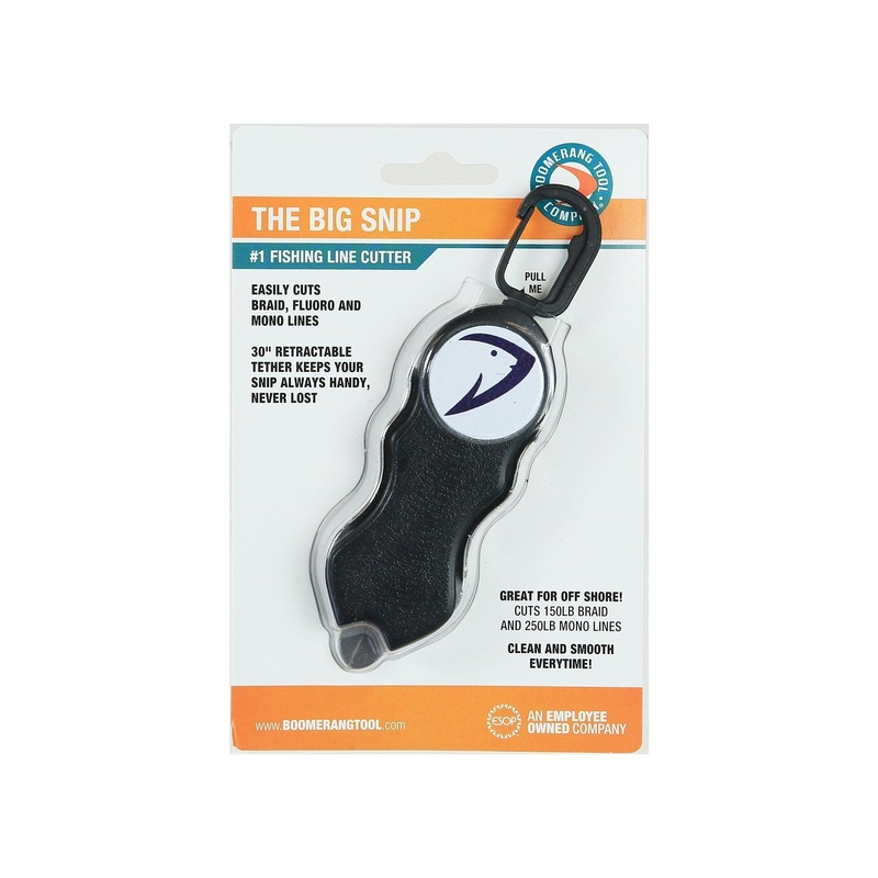 Boomerang x Tackle World Logo The Big Snip Retractable Line Cutter
