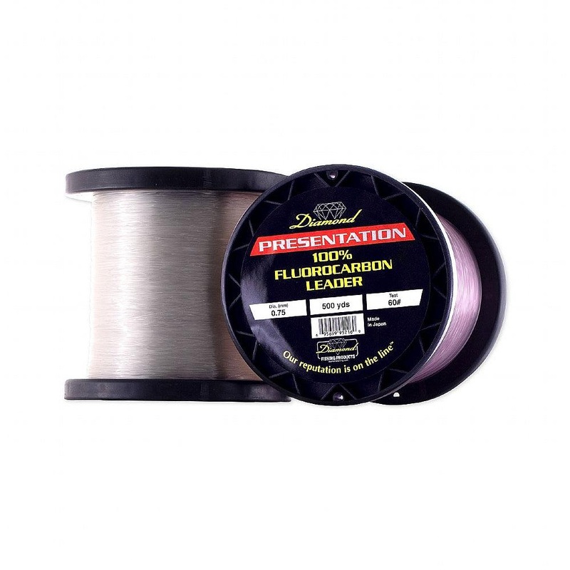 Diamond Fluorocarbon “Presentation” Leader – 500 Yards