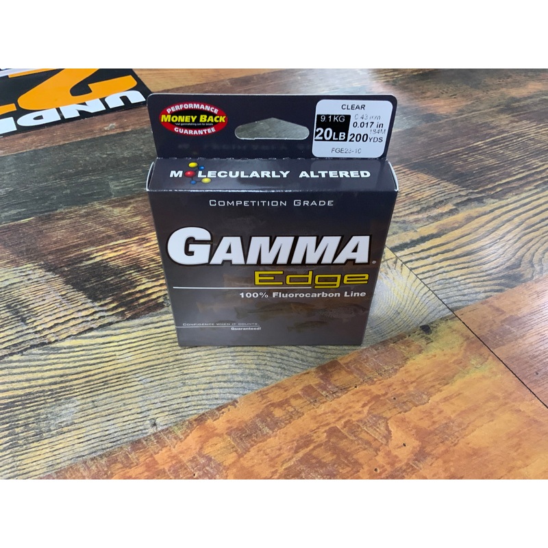 Gamma Edge Fluoro 20 lb. 200 yd