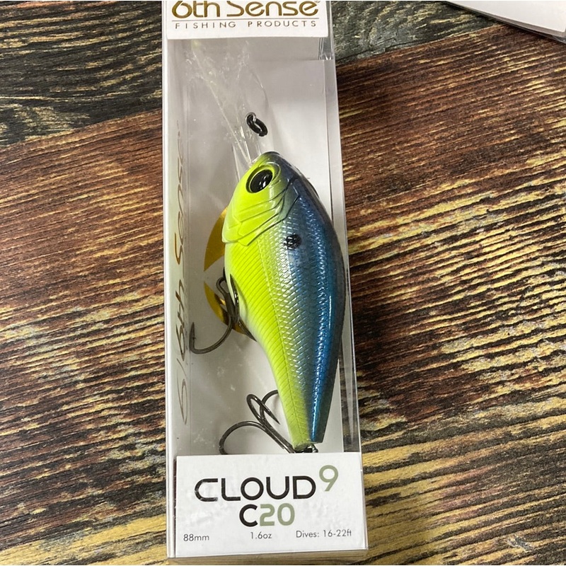 6th Sense Cloud 9 C20 – 1.6 oz. Chartreuse Pro Blue