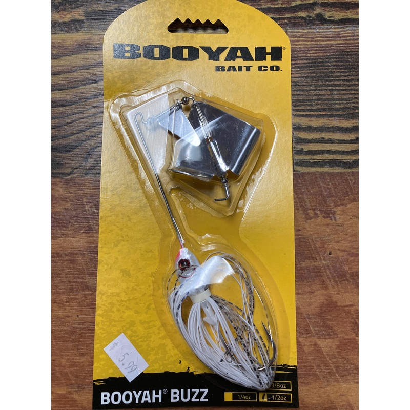 BOOYAH Buzz 1/2 oz. Pearl White/Snow White Shad