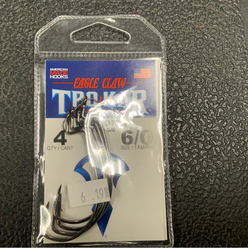 Eagle Claw Tro Kar Mag Worm 6/0