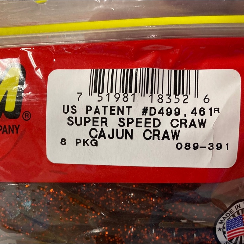 Zoom Super Speed Craw – Cajun Craw
