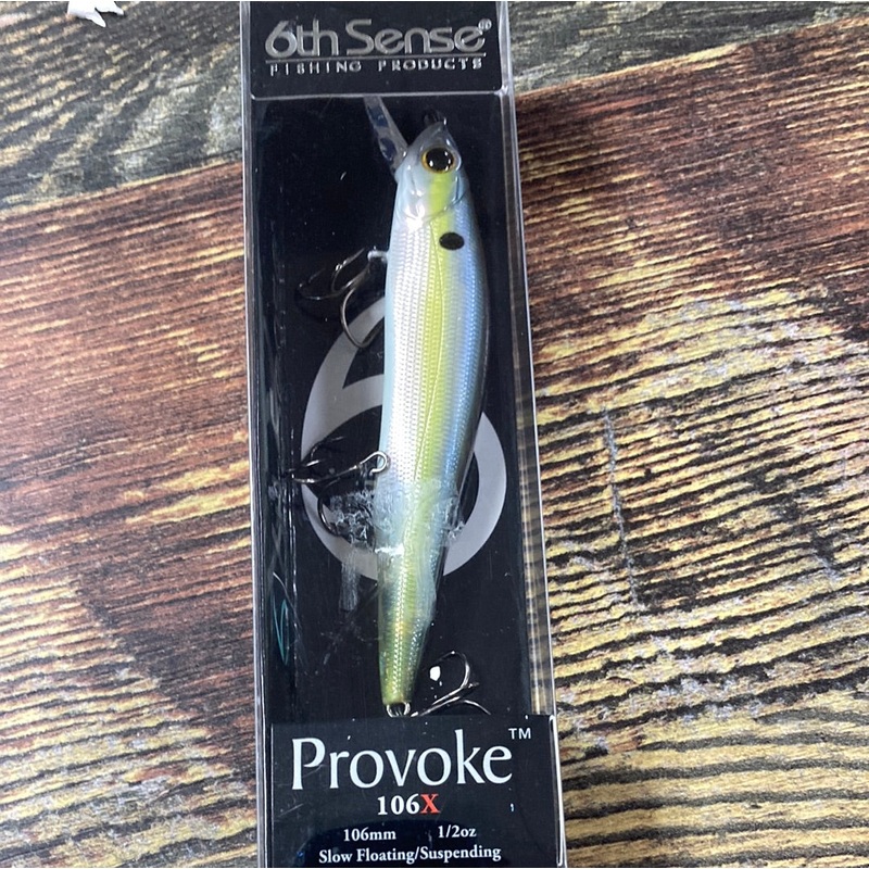 6th Sense Provoke 106X – 1/2 oz. Ghost Sexified Shad