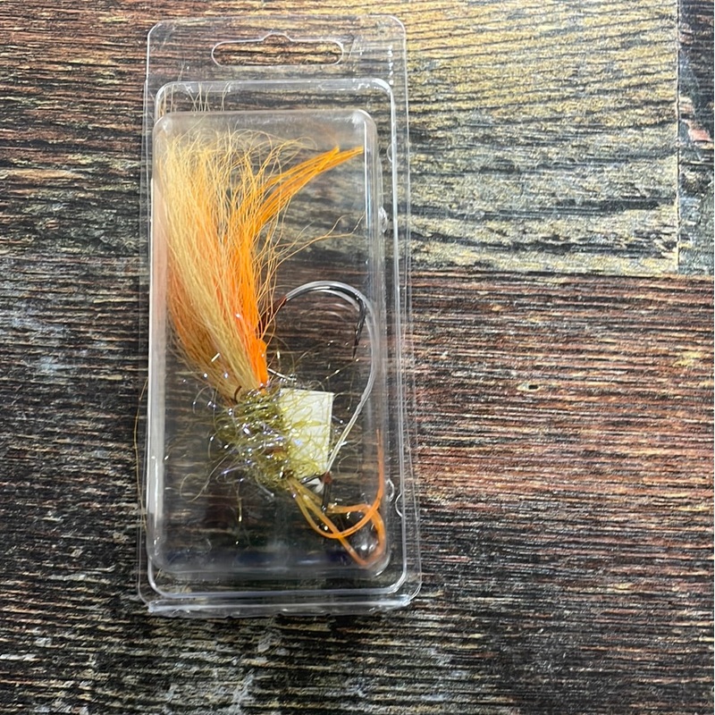 Kneipps Deer Hair Craw Jig 3/8 oz. Ginger/orange
