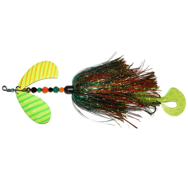Musky Safari Tackle Hybrid Hypnotizer Bucktail