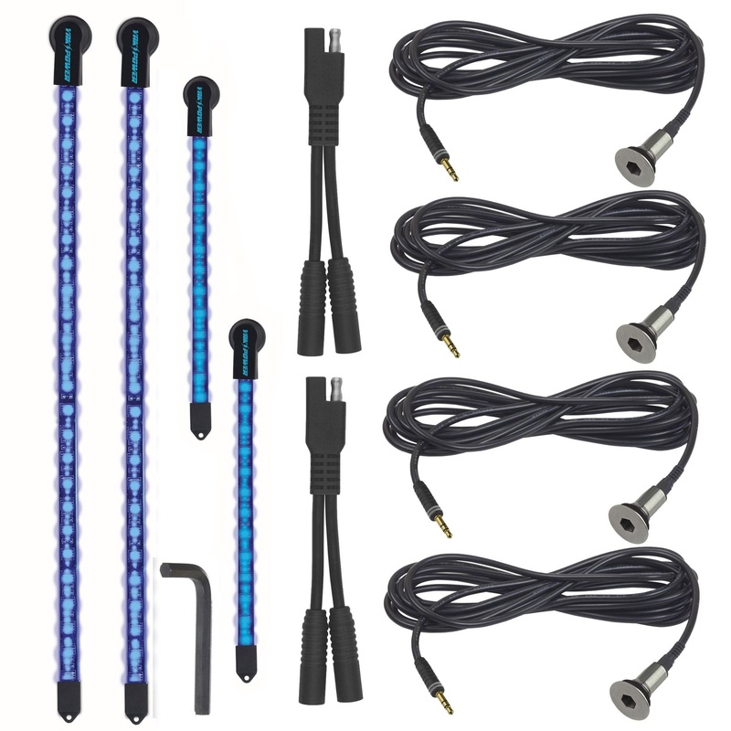 Yak Power Light Kit For Kayak (4-Piece LED Light Kit)