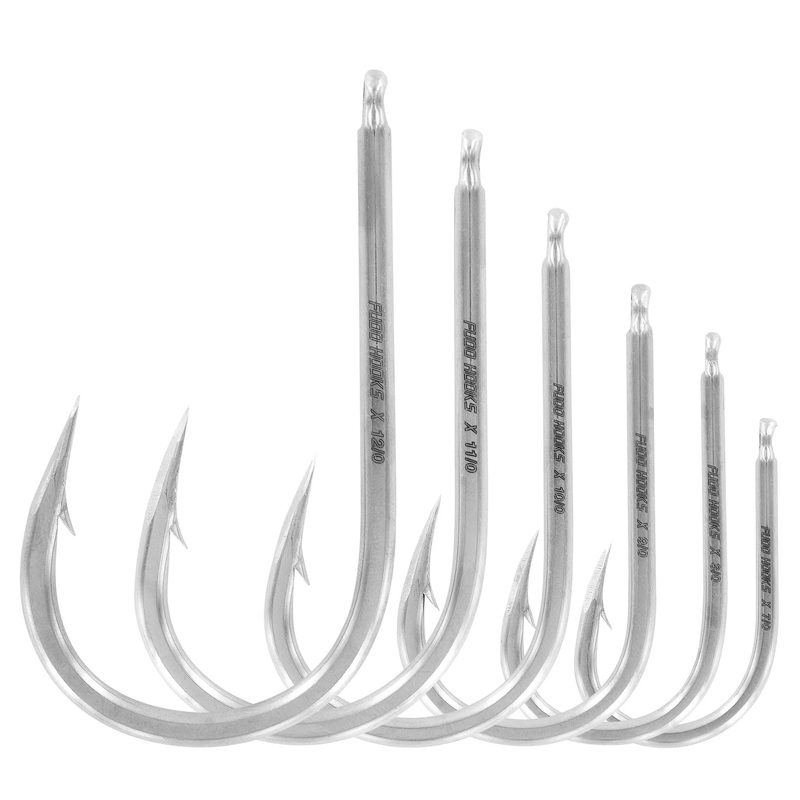 FUDO Hooks – Super Ocean Kona Cut Needle Eye Hooks