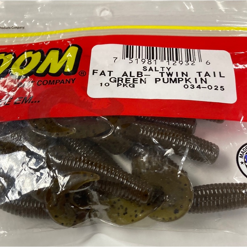 Zoom Fat Albert Twin Tail – Green Pumpkin