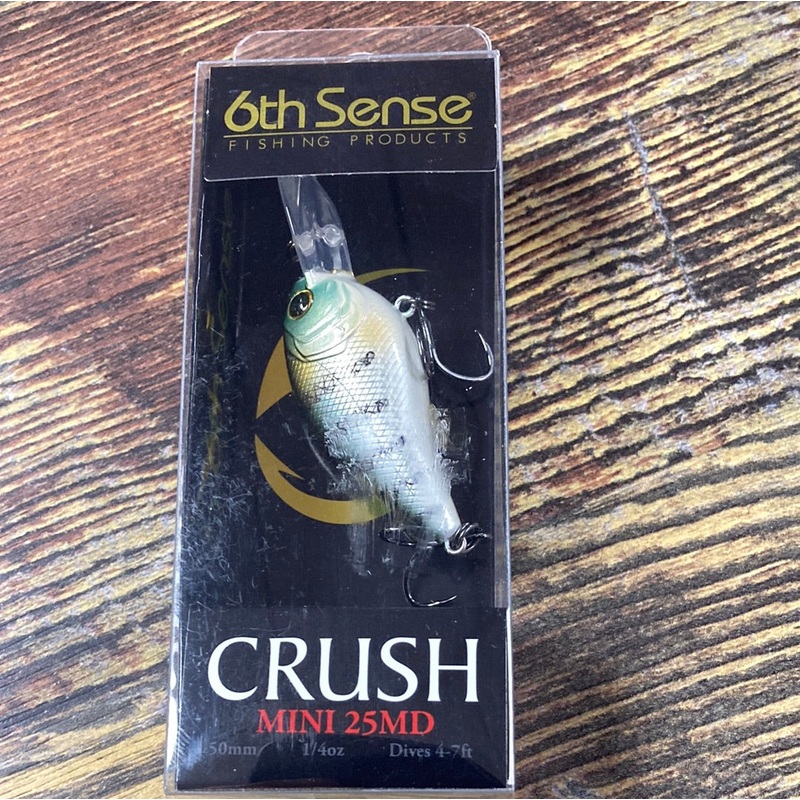 6th Sense Crush Mini 25MD – 1/4 oz. Baby Crappie