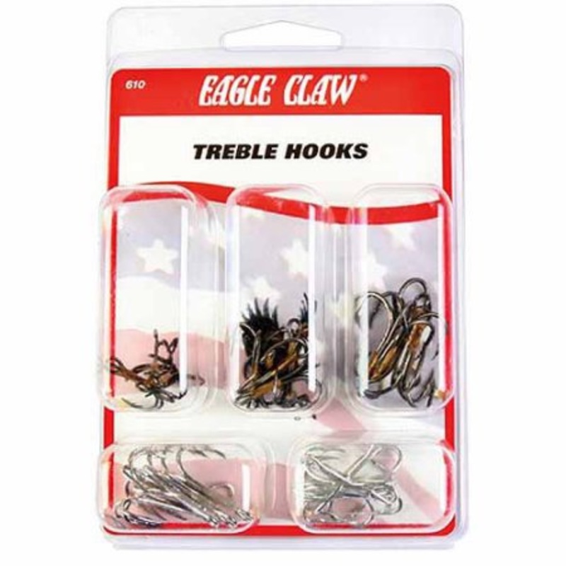 Eagle Claw Treble Hooks
