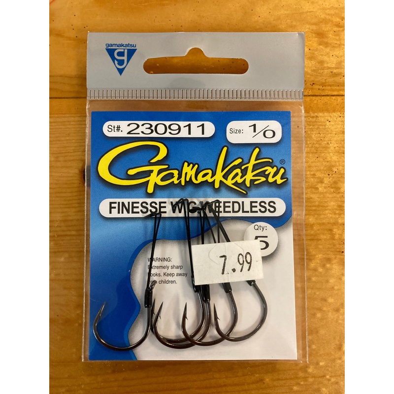 Gamakatsu Finesse WG Weedless 1/0