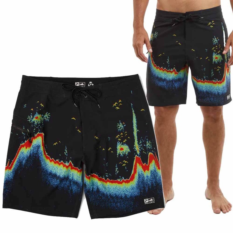 Pelagic Strike 19″ Black Sonar Short